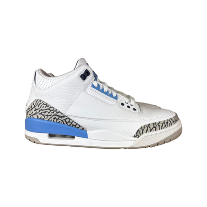 Used Jordan 3 UNC - Sz 9.5