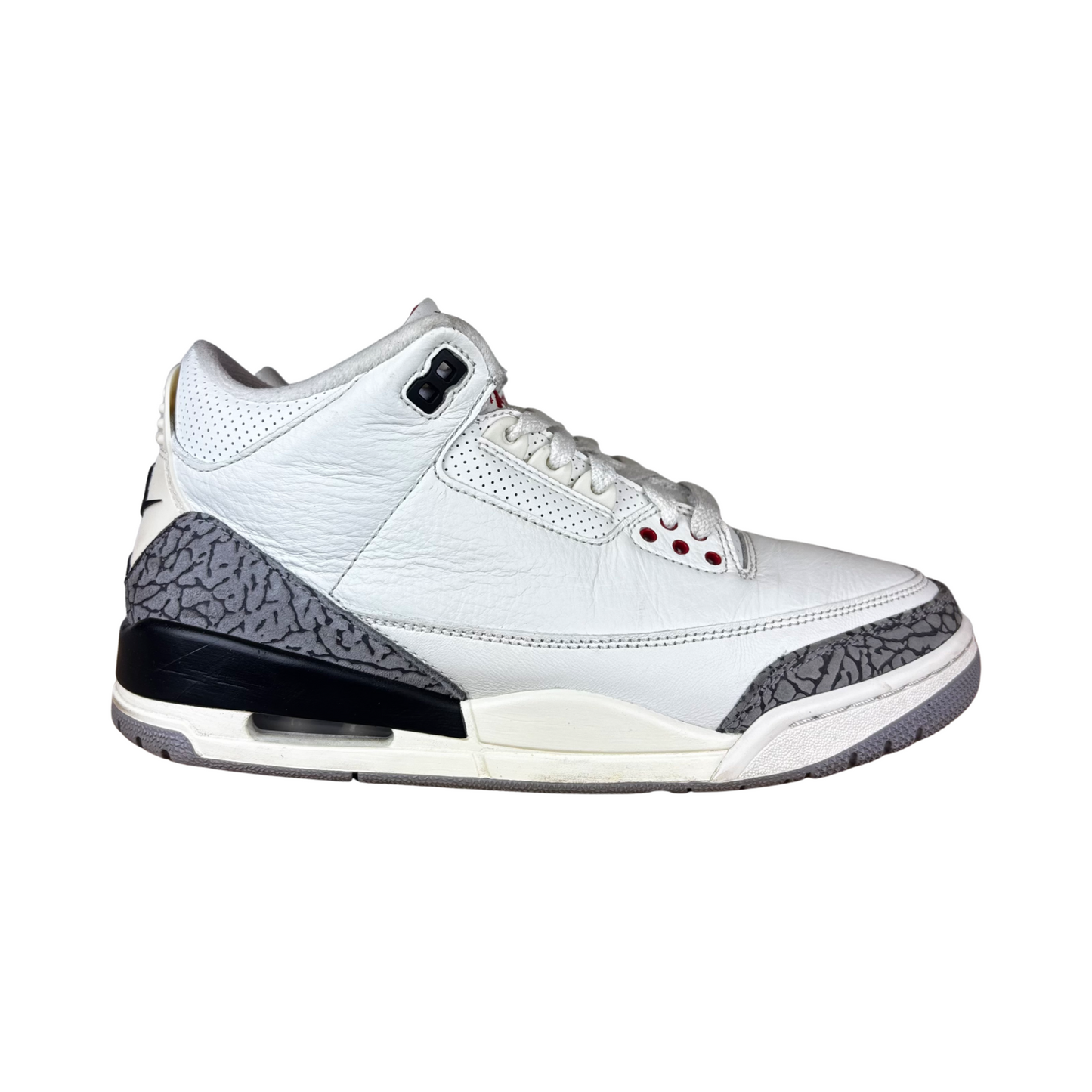 Used Jordan 3 White Cement - Sz 8