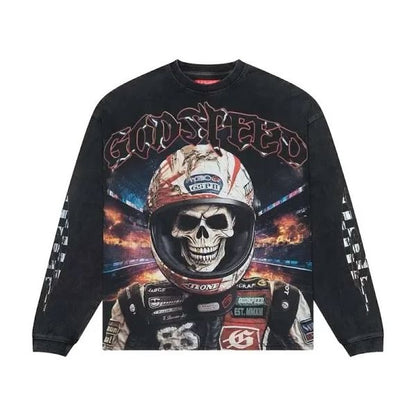 GodSpeed Racer Goldie LS Tee
