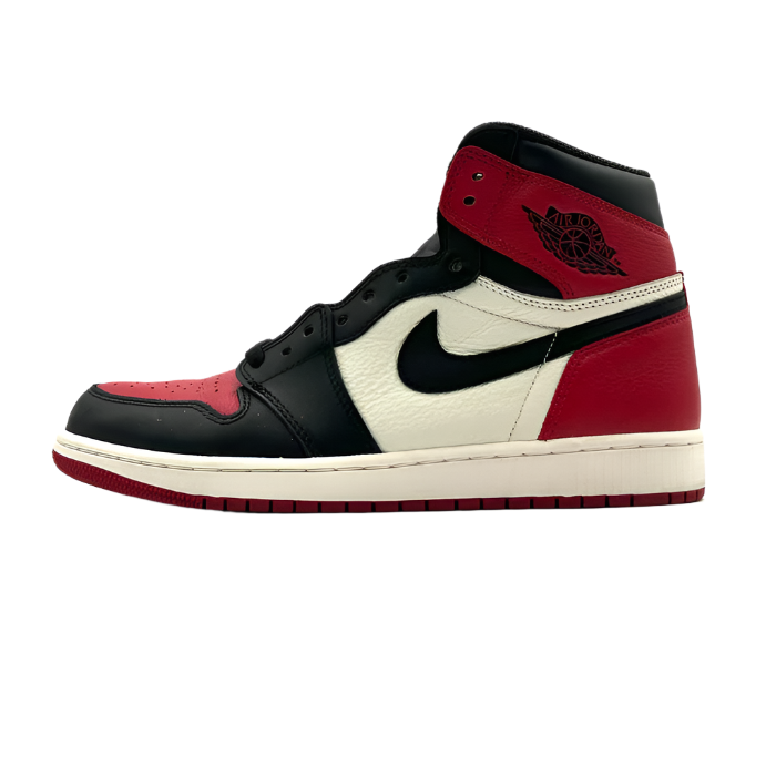 Jordan 1 Bred Toe High OG - Sz 10.5