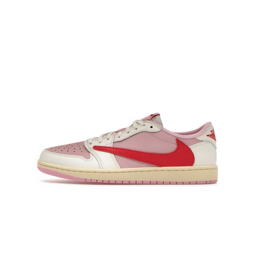 Jordan 1 Retro Low OG SP Travis Scott Sail Tropical Pink