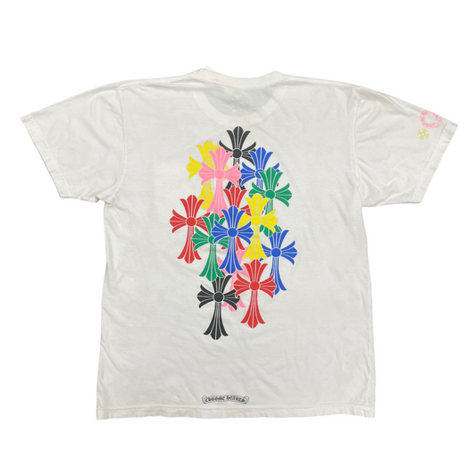 Used Chrome Hearts Multi Color Tee - Sz L