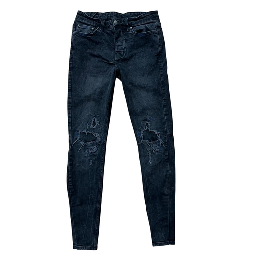 Used Ksubi Jeans (Distressed Black) - Sz 30