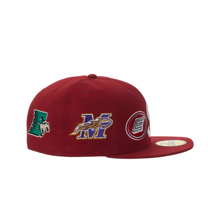 Supreme Mascots S Logo New Era 59Fifty Fitted Cap Red