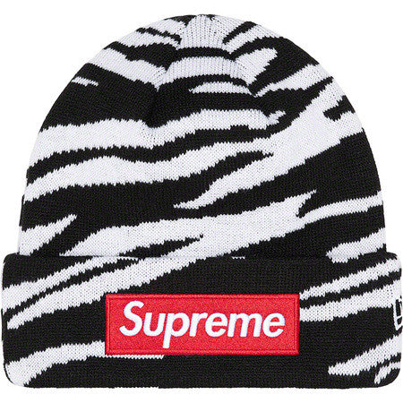 Supreme New Era Zebra Beanie