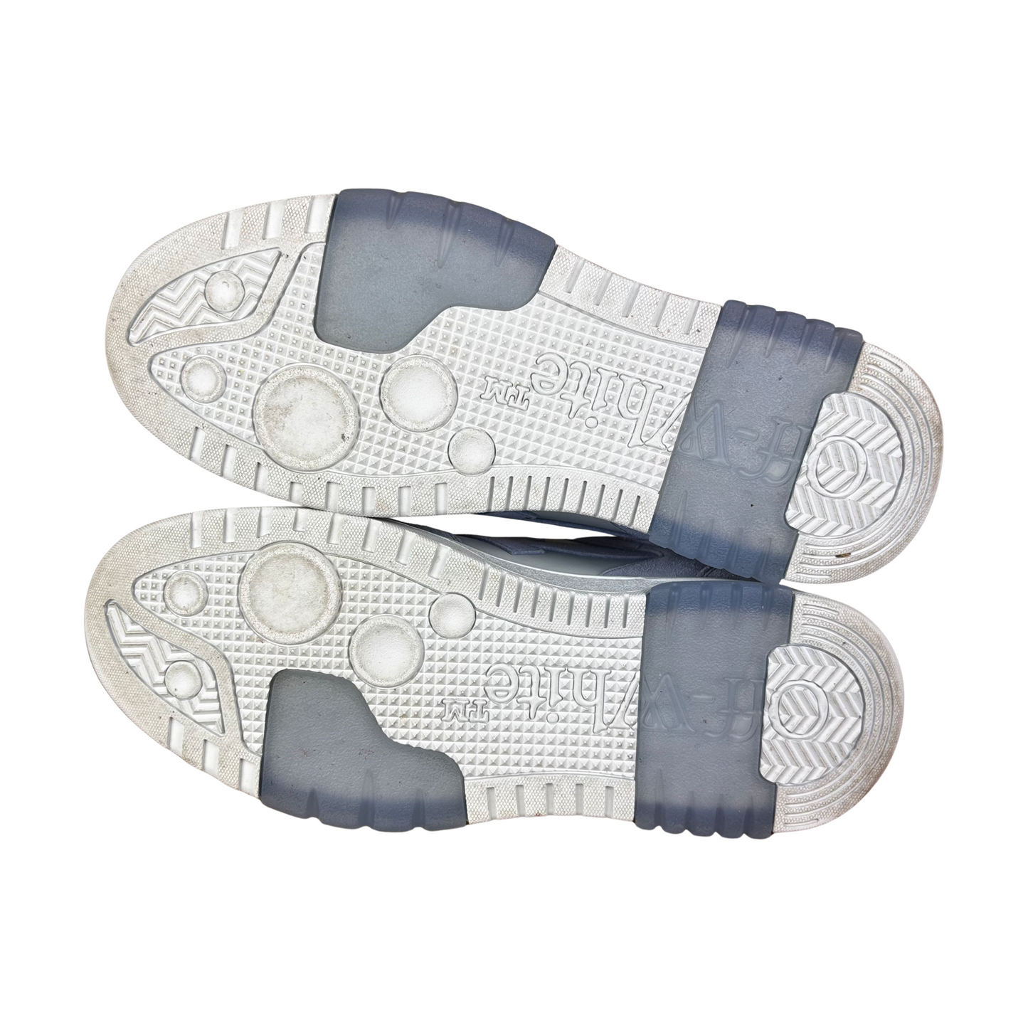 Used Off-White Out of Office Dusty Blue Ice - Sz 42