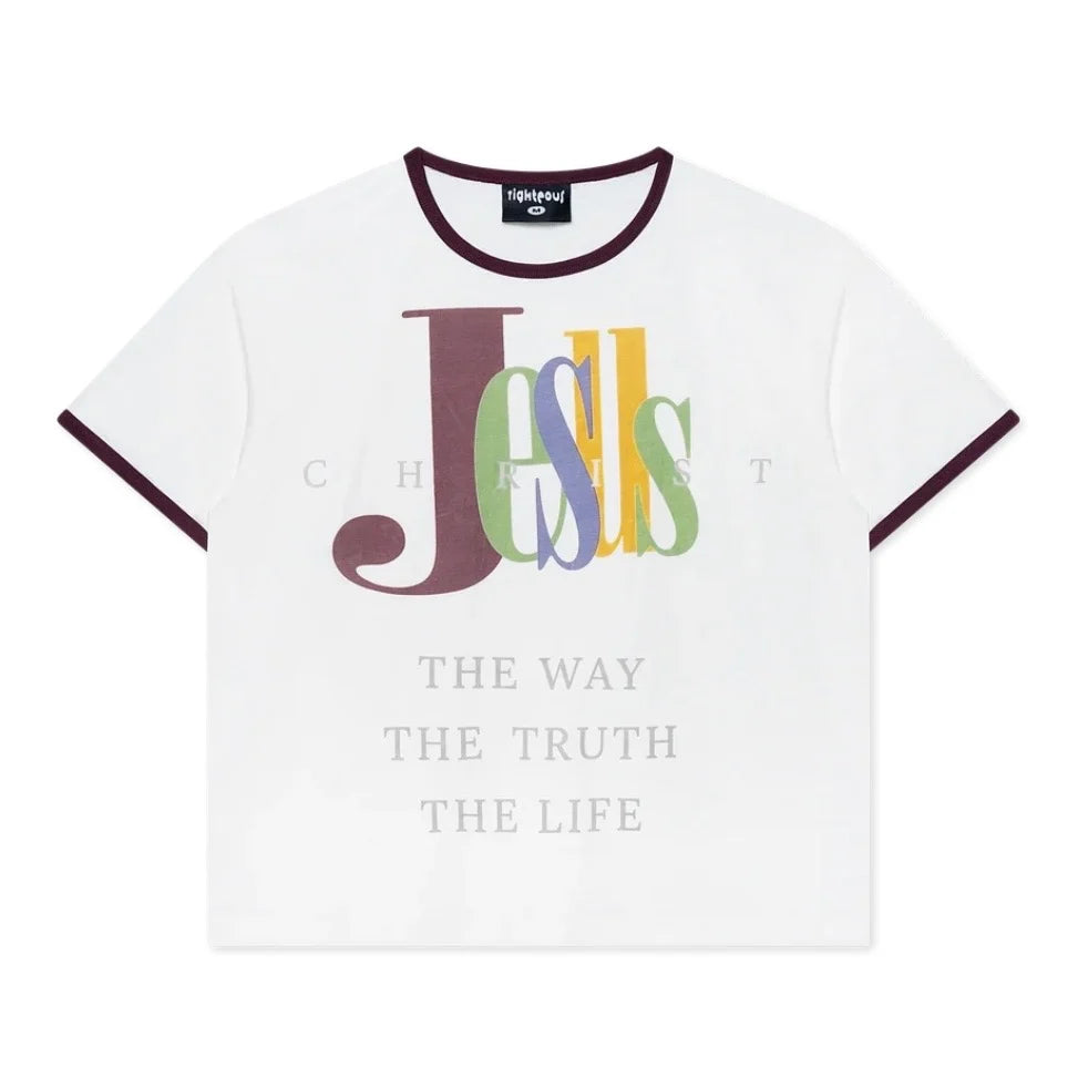 We Are Righteous The Truth Ringer Tee