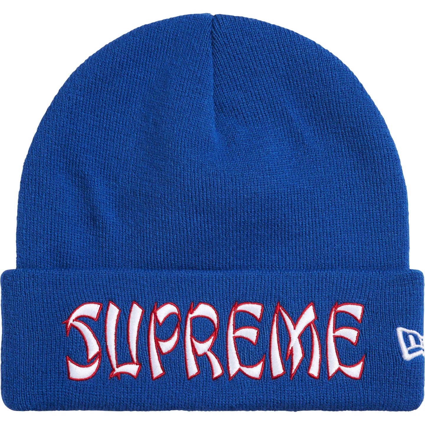 Supreme New Era Action Beanie - Blue