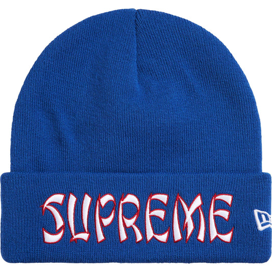 Supreme New Era Action Beanie - Blue