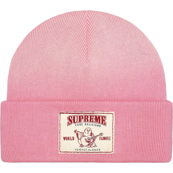 Supreme True Religion Beanie - Pink