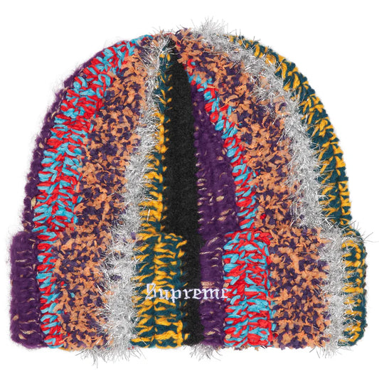 Supreme Tinsil Stripe Beanie - Multicolor