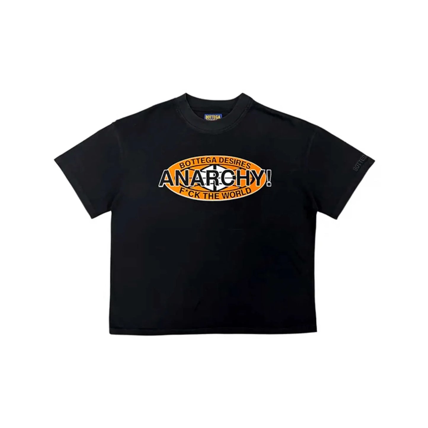 Bottega Desires Reconstructed Anarchy Tee Black