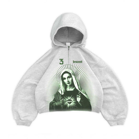 Bravest Studios Mary Zip Up Hoodie