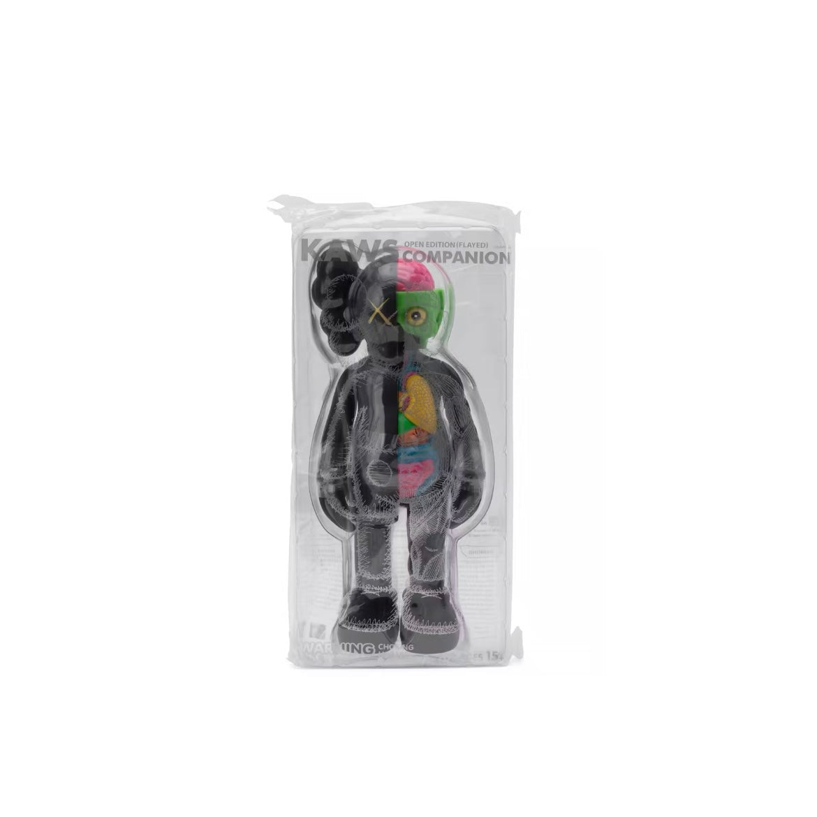 KAWS Companion Flayed Open Edition Vinyl Figure Black