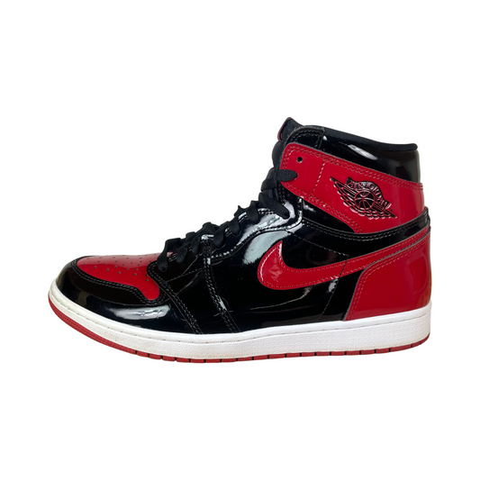 Used Retro 1 Patent Bred - Sz 10.5