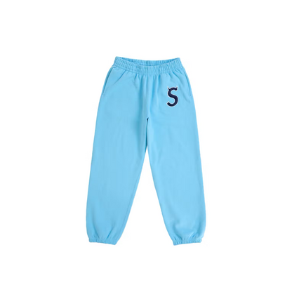 Supreme S Devil Logo Zip Up Fit - Blue