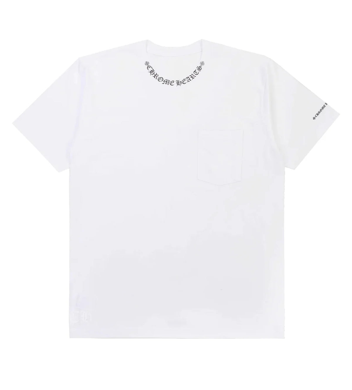 Chrome Hearts Neck Logo Pocket T Shirt