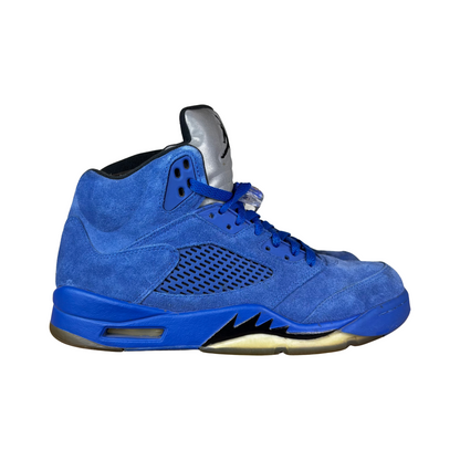 Used Jordan 5 Blue Suede - Sz 9.5