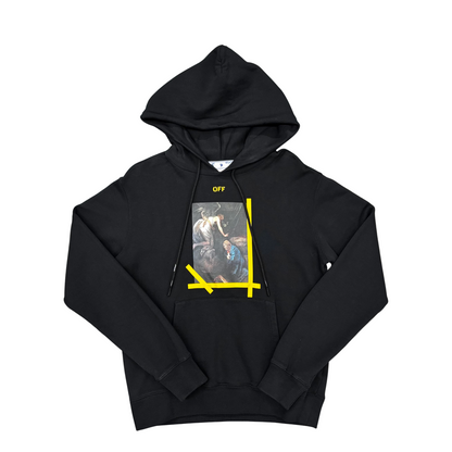 Off-White Caravaggio Hoodie - Yellow