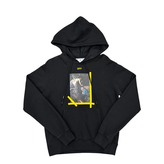 Off-White Caravaggio Hoodie - Yellow