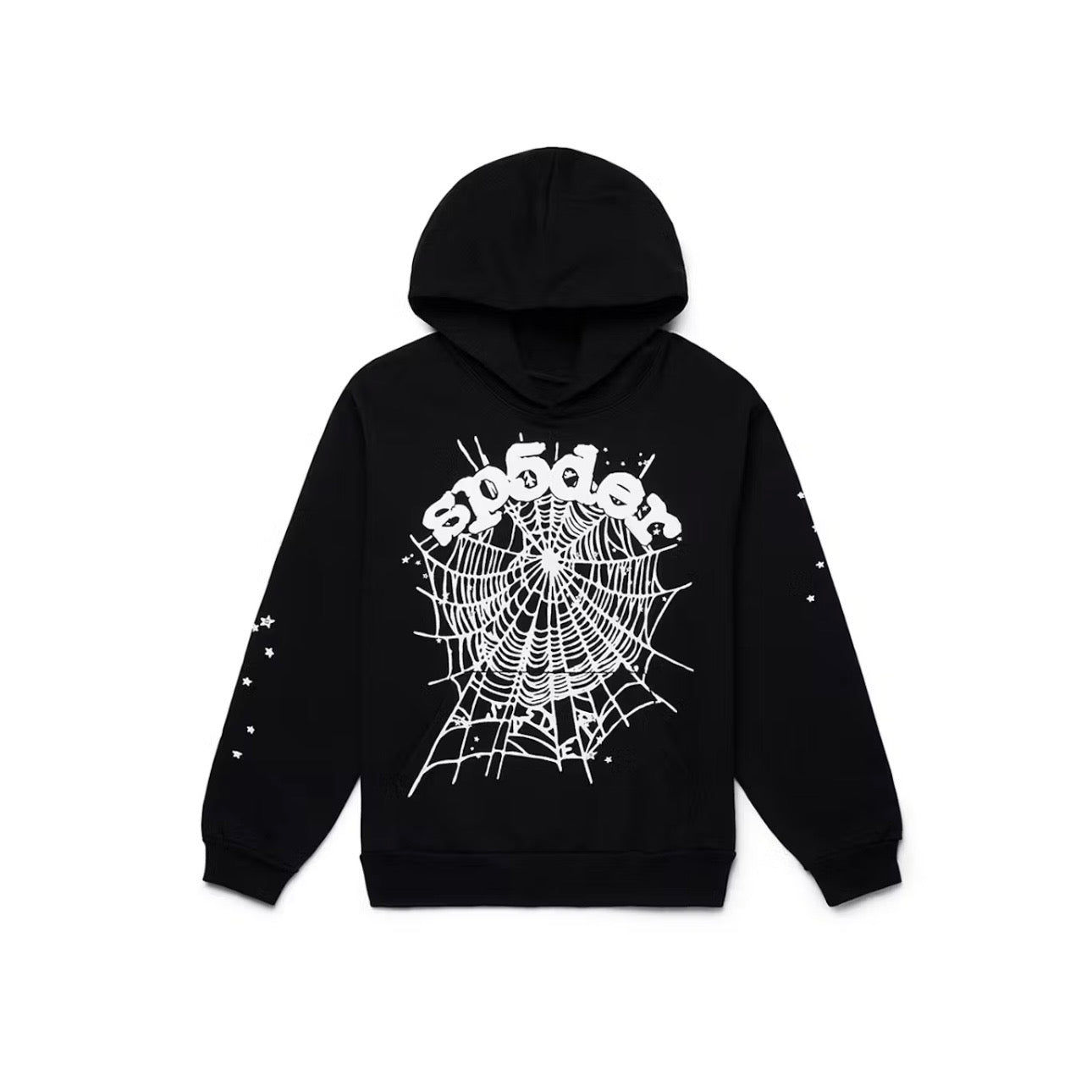 Sp5der OG Web Hoodie Black - Sz L