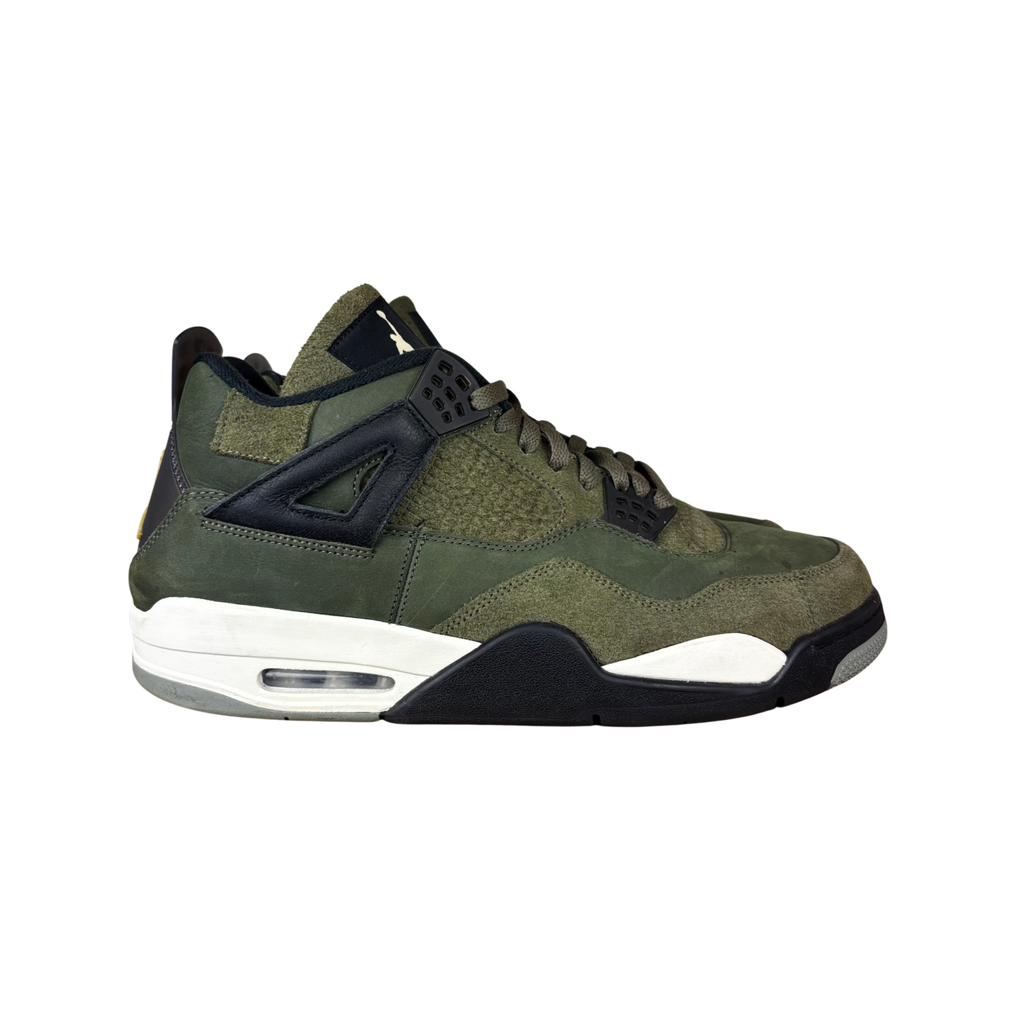 Used Jordan 4 Craft Olive - Sz 13