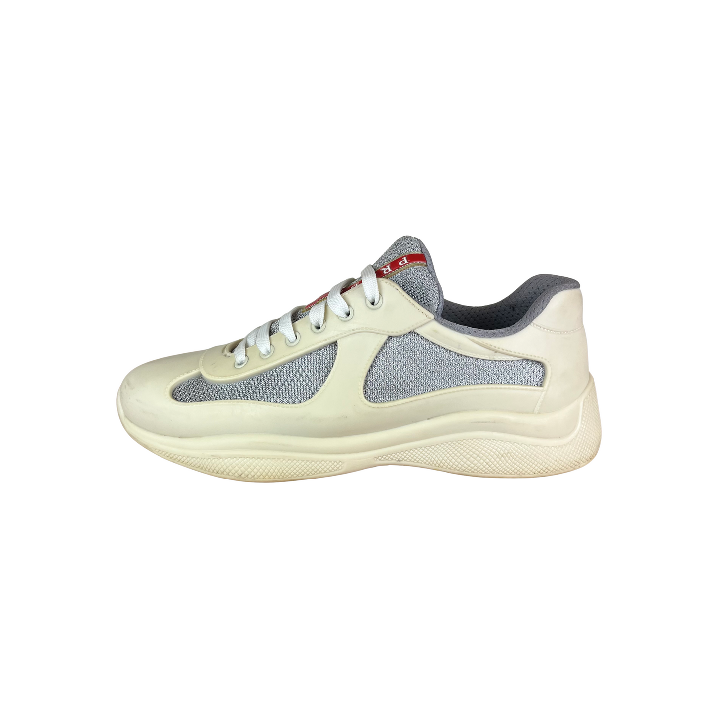 Used Prada America Cups Sneaker Cream - Sz 9