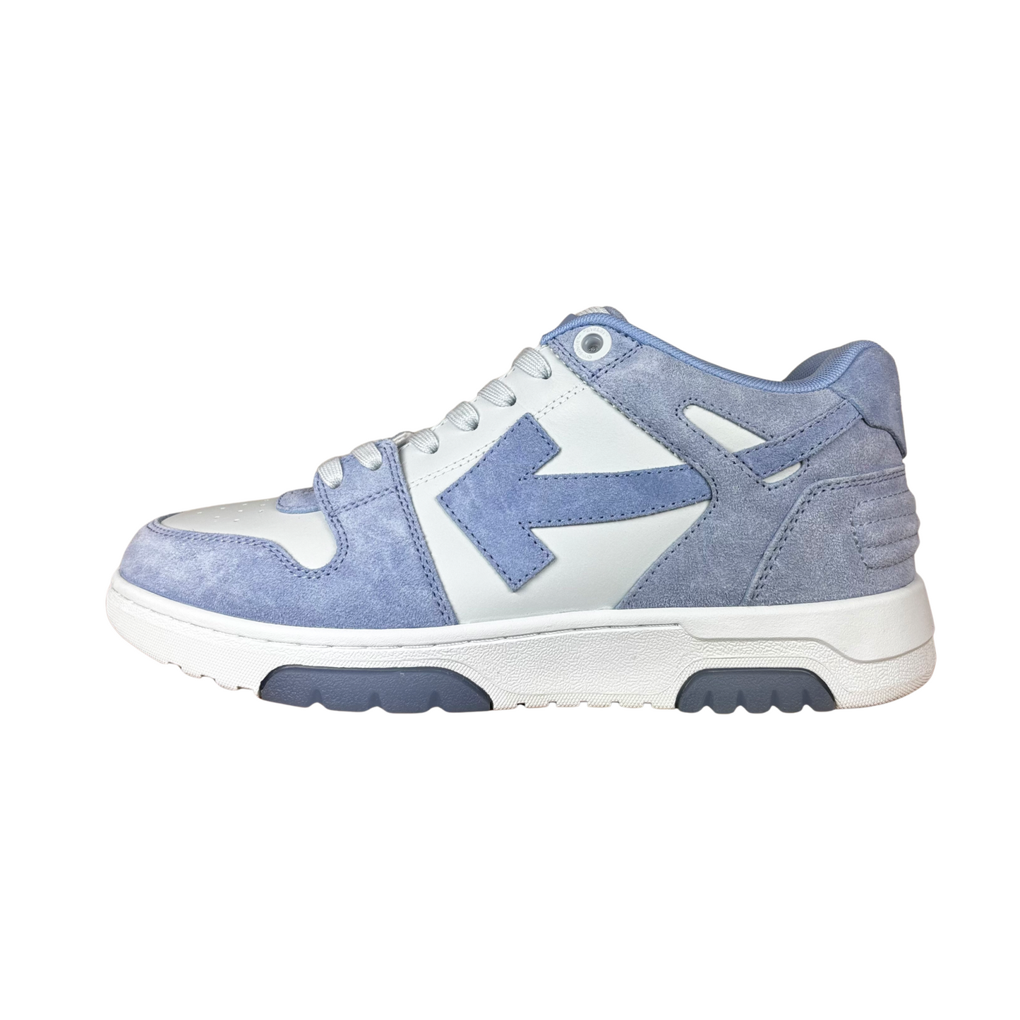 Used Off-White Out of Office Dusty Blue Ice - Sz 42
