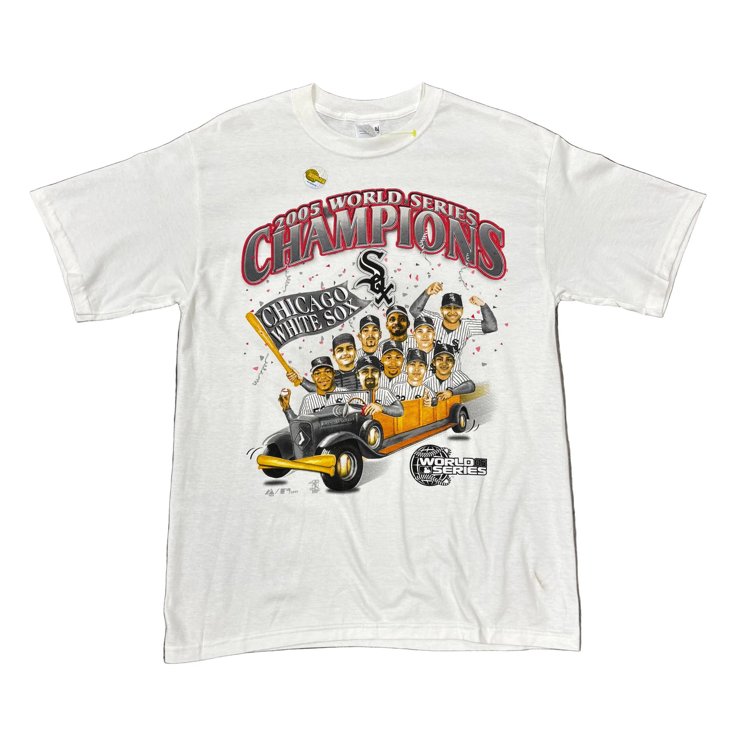 Chicago White Sox 2005 Championship Parade Tee - White