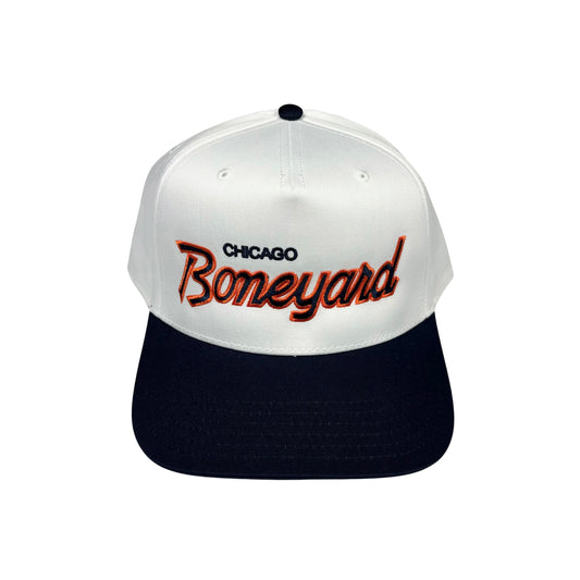 Boneyard Chicago Script Hat - Bears Home