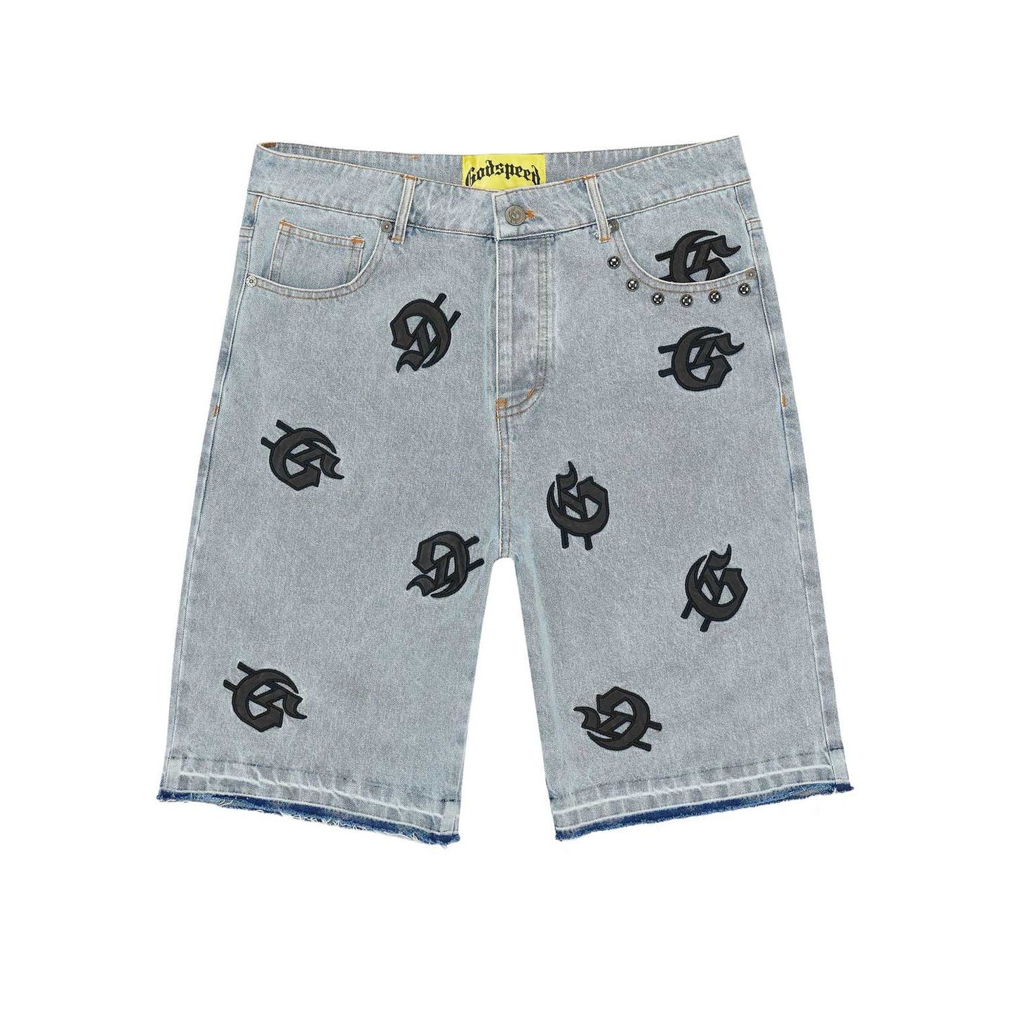 Godspeed Infinity Denim Shorts Blue Boom