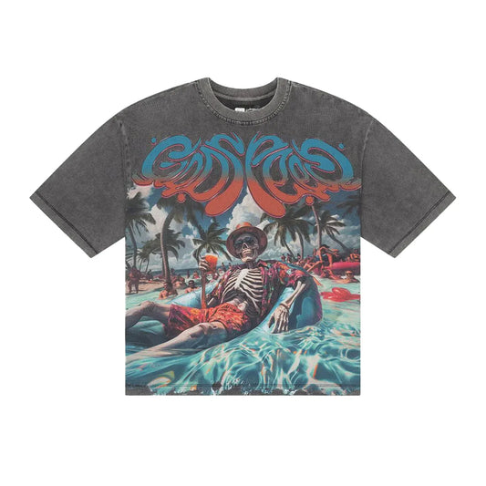 Godspeed Pool Party T Washed Grey