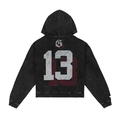 Godspeed Seeing Double Hoodie Washed Black - Sz XS