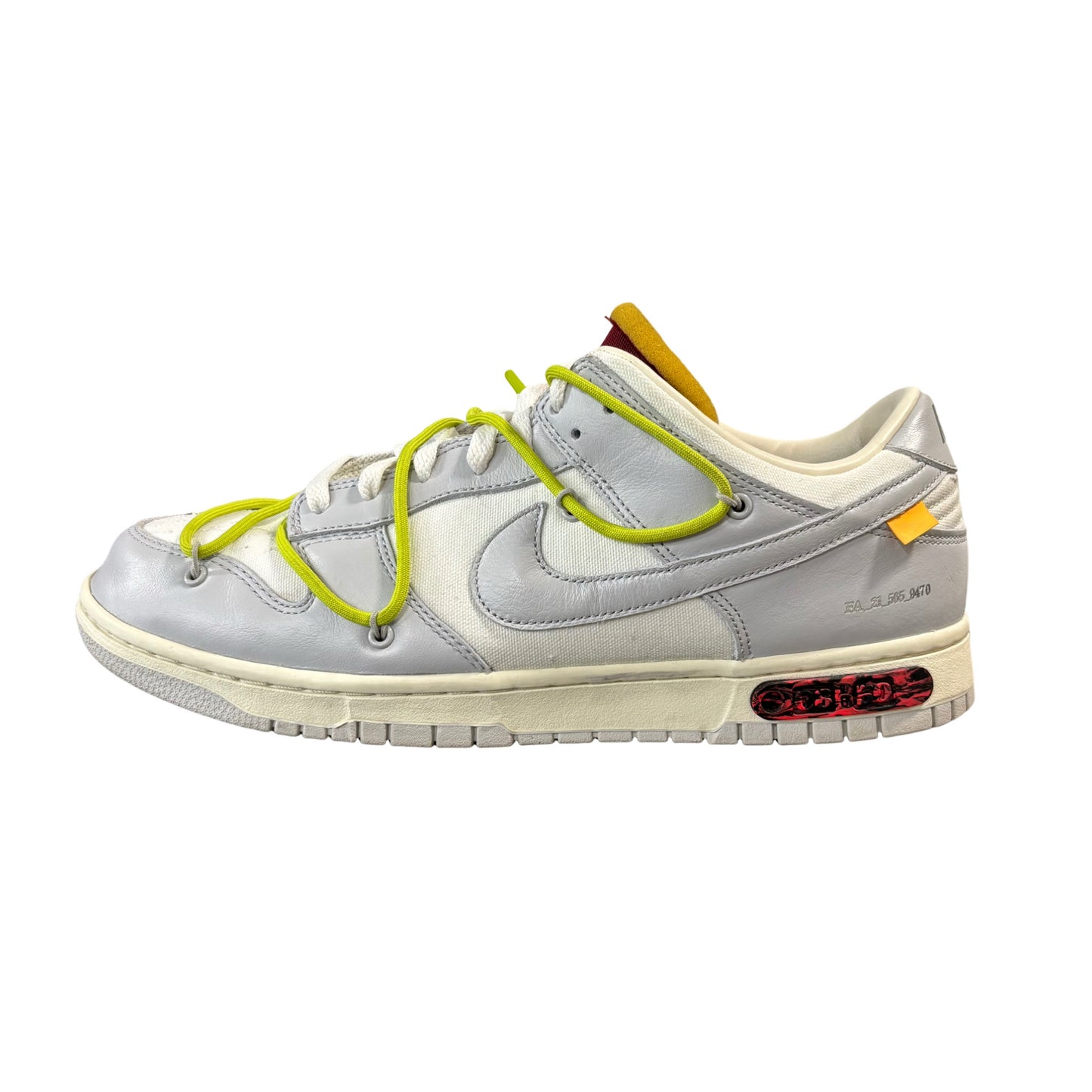 Used Off-White Lot 8 Dunk - Sz 12
