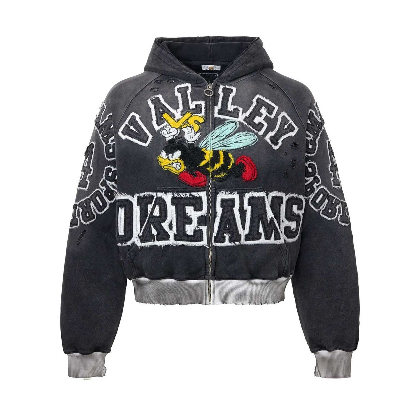 Vale Forever Anthem Zip Up - Black