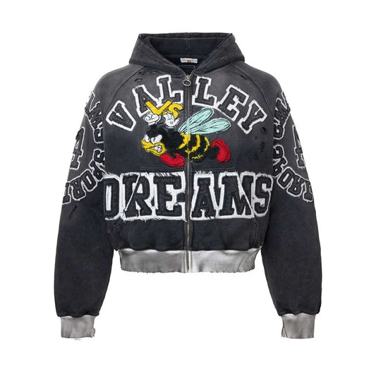 Vale Forever Anthem Zip Up - Black