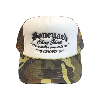 Boneyard Chop Shop Trucker Hat