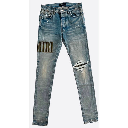Amiri Core Applique Denim