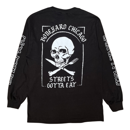Boneyard Gang T LS - Black