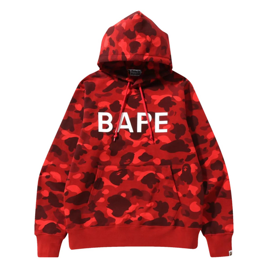 Bape Camo Pullover - Red