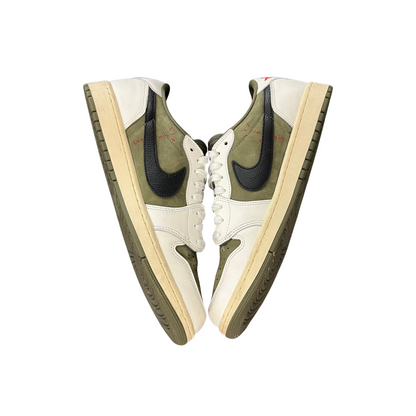Used Jordan 1 Low Travis Scott Medium Olive - Sz 11.5