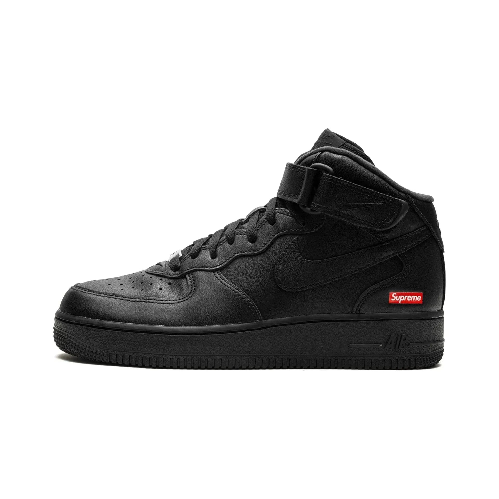 Nike Air Force 1 Supreme紐&ステッカー付き黒28cm Supreme Air Force 1 Mid (Black) – ShopBoneyardChicago