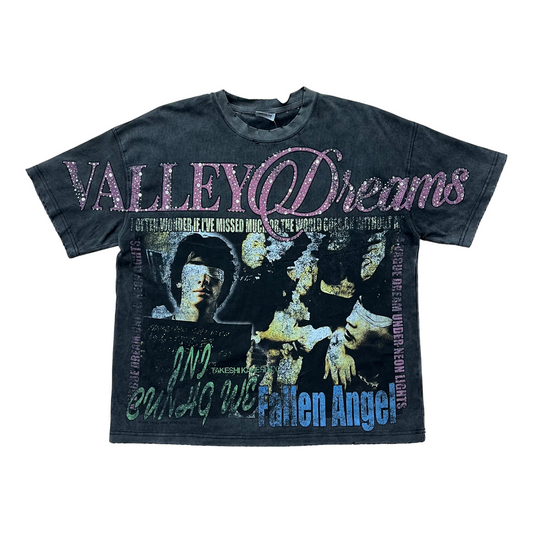 Used Vale Rhinestone Tee - Sz M