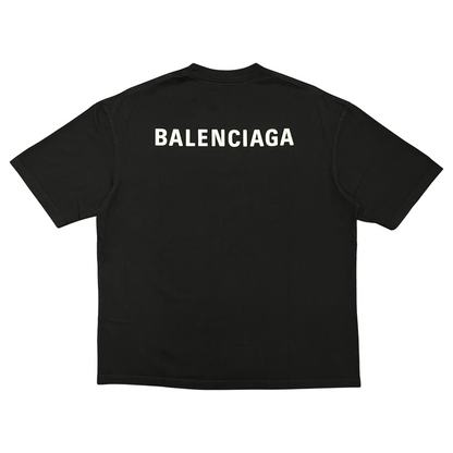 Used Balenciaga Logo T-Shirt - Sz S