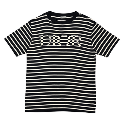 Used Dior Logo Knit T Shirt - Sz S