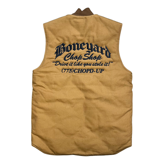 Boneyard Carhartt Vest - Brown