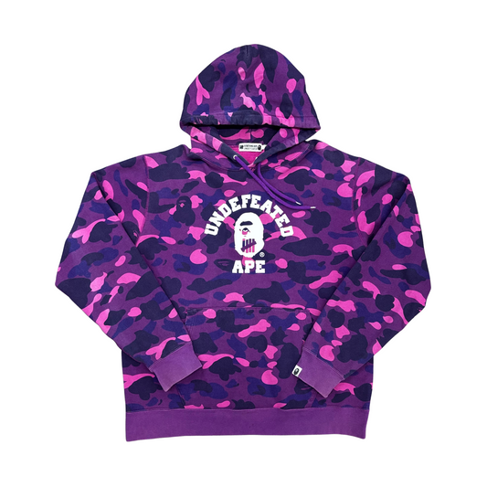 Used Bape Undefeated Hoodie - Sz XXL
