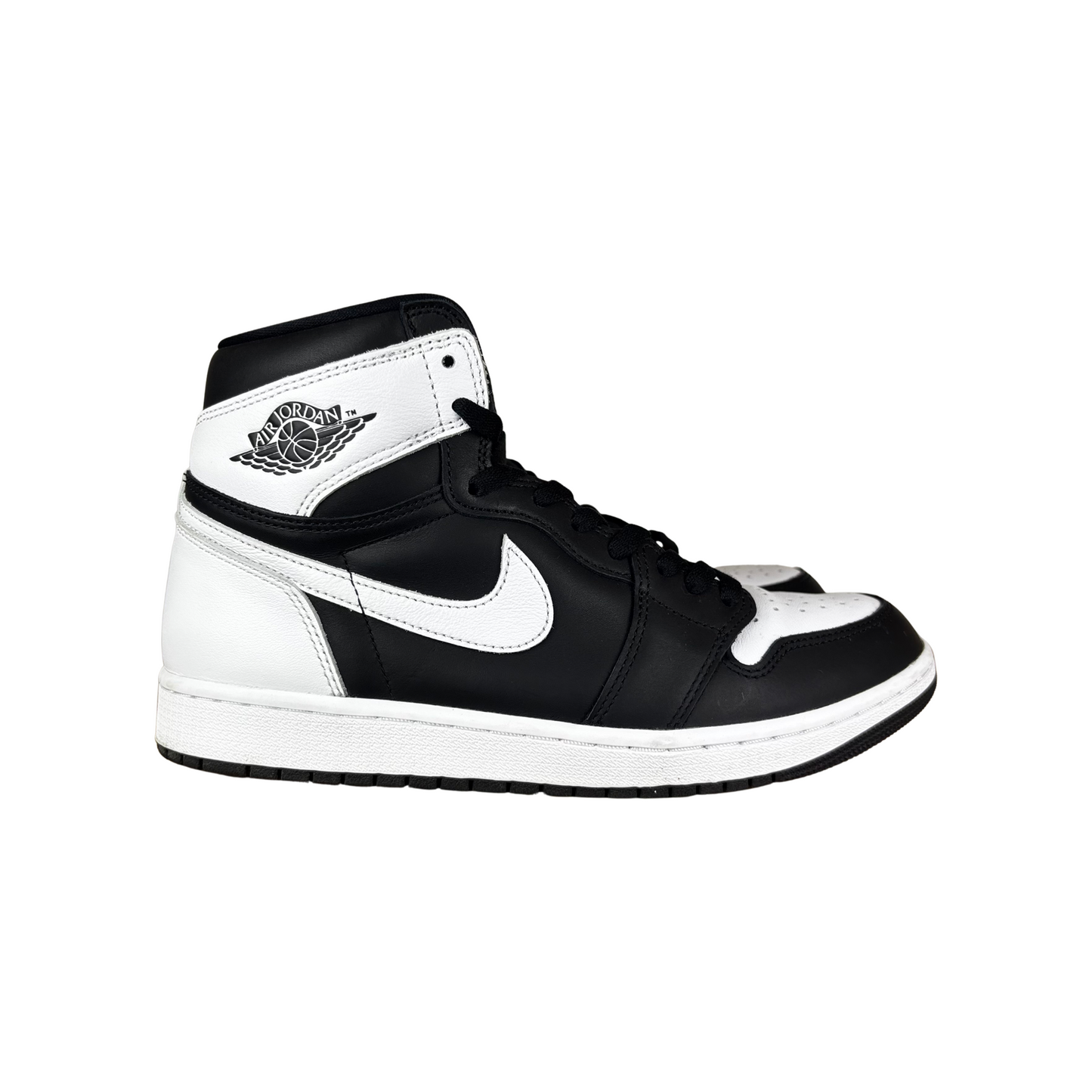 Used Jordan 1 Retro High OG Black White - Sz 9