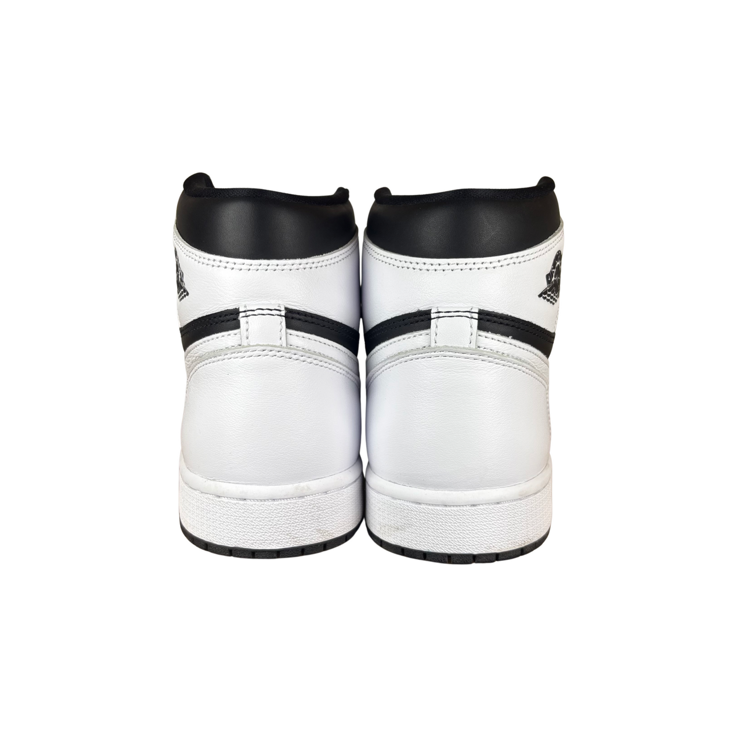 Used Jordan 1 Retro High OG Black White - Sz 9