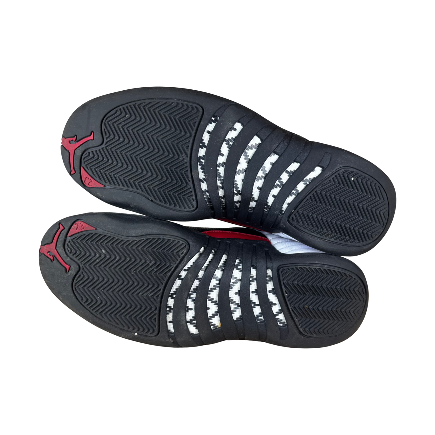 Used Jordan 12 Red Taxi - Sz 9.5